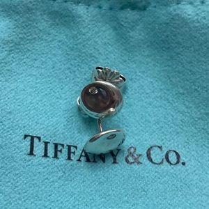 Tiffany & Co. Diamond Circle Disk Earrings
